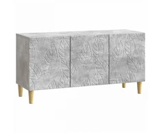 TV staliukas Televizoriaus spintelė 99 x 34,5 x 50 cm Betono pilka
