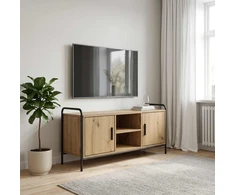 TV staliukas Televizoriaus spintelė 99 x 33 x 50 cm Artisano ąžuolo