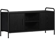 TV staliukas Televizoriaus spintelė 99 x 33 x 50 cm Juodojo ąžuolo