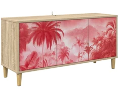 TV staliukas Televizoriaus spintelė AACHEN 102 x 33 x 50 cm Sonoma ąžuolo