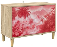 TV staliukas Televizoriaus spintelė AACHEN 69 x 33 x 50 cm Sonoma ąžuolo