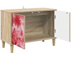 TV staliukas Televizoriaus spintelė AACHEN 69 x 33 x 50 cm Sonoma ąžuolo