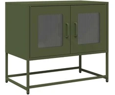 TV staliukas televizoriaus spintelė alyvuogių žalia 68x39x60,5 cm