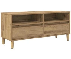 TV staliukas Televizoriaus spintelė Amatininkų ąžuolas 100 x 34,5 x 44,5 cm