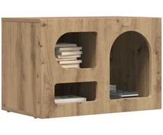 TV staliukas Televizoriaus spintelė Amatininkų ąžuolas 60 x 35 x 40 cm