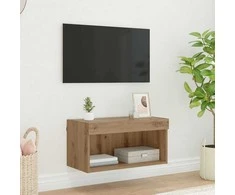 TV staliukas TV spintelių komplektas Amatininkų ąžuolas 60 x 30 x 30 cm