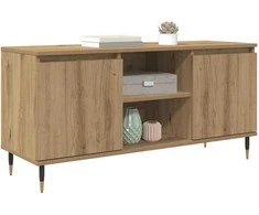TV staliukas Televizoriaus spintelė 104 x 35 x 50 cm Amatininkų ąžuolas