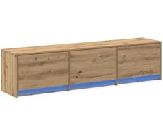 TV staliukas Televizoriaus spintelė Amatininkų ąžuolas 165 x 34 x 40 cm