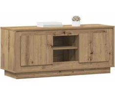 TV staliukas Televizoriaus spintelė 102 x 35 x 45 cm Amatininkų ąžuolas