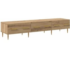 TV staliukas Televizoriaus spintelė Amatininkų ąžuolas 150 x 36 x 30 cm