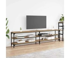 TV staliukas Televizoriaus spintelė Amatininkų ąžuolas 200 x 30 x 50 cm