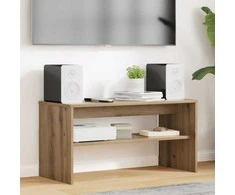 TV staliukas Televizoriaus spintelė Amatininkų ąžuolas 80 x 35 x 40 cm