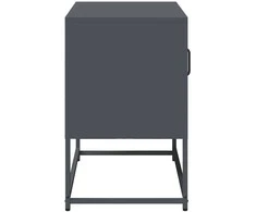 TV staliukas Televizoriaus spintelė, antracito, 68x39x60,5cm, plienas