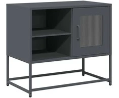 TV staliukas Televizoriaus spintelė, antracito, 68x39x60,5cm, plienas