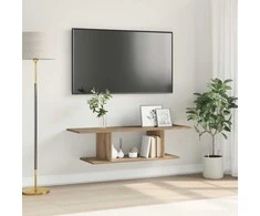 TV staliukas TV spintelių komplektas Amatininkų ąžuolas 102 x 35 x 35 cm