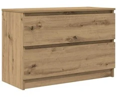 TV staliukas Televizoriaus spintelė, artisano ąžuolo, 80x35x54 cm, mediena