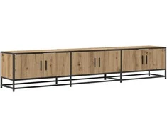 TV staliukas TV vienetai 2 pcs Amatininkų ąžuolas 210 x 35 x 41 cm