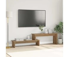 TV staliukas TV spintelių komplektas Amatininkų ąžuolas 180,5 x 30 x 43 cm
