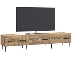 TV staliukas Televizoriaus spintelė Artisano ąžuolo 147 x 34,5 x 30 cm
