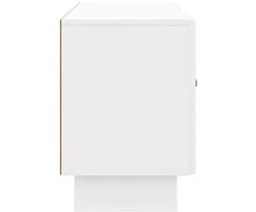 TV staliukas Televizoriaus spintelė 102 x 34,5 x 50 cm Itin blizgi balta