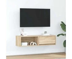 TV staliukas Televizoriaus spintelė, ąžuolo, 100x31x25,5cm, apdirbta mediena