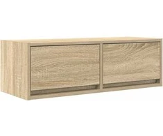 TV staliukas Televizoriaus spintelė, ąžuolo, 80x31x25,5cm, apdirbta mediena