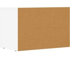 TV staliukas Televizoriaus spintelė Balta 60 x 35 x 40 cm Apdirbta mediena