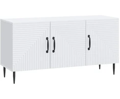 TV staliukas Televizoriaus spintelė Balta 99 x 34,5 x 50 cm Apdirbta mediena