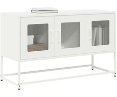 TV staliukas televizoriaus spintelė balta 100,5x39x60,5 cm