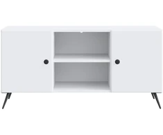 TV staliukas Televizoriaus spintelė Balta 102 x 34,5 x 50 cm