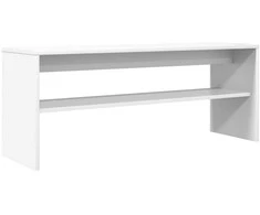 TV staliukas Televizoriaus spintelė Balta 100 x 30 x 40 cm Apdirbta mediena