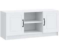 TV staliukas Televizoriaus spintelė Balta 102 x 34,5 x 47 cm