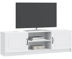 TV staliukas Televizoriaus spintelė Balta 150 x 31 x 47 cm Apdirbta mediena