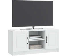TV staliukas Televizoriaus spintelė Balta 102 x 34,5 x 47 cm