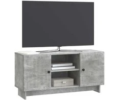 TV staliukas Televizoriaus spintelė 102 x 34,5 x 50 cm Betono pilka