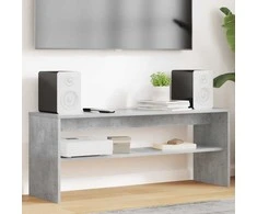 TV staliukas Televizoriaus spintelė Betono pilka 100 x 30 x 40 cm