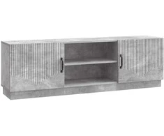 TV staliukas Televizoriaus spintelė Betono pilka 150 x 31 x 47 cm