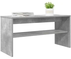 TV staliukas Televizoriaus spintelė 80 x 30 x 40 cm Betono pilka