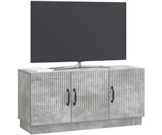 TV staliukas Televizoriaus spintelė Betono pilka 99 x 34,5 x 47 cm