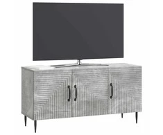 TV staliukas Televizoriaus spintelė Betono pilka 99 x 34,5 x 50 cm