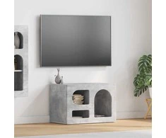 TV staliukas Televizoriaus spintelė Betono pilka 60 x 35 x 40 cm