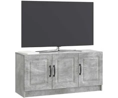 TV staliukas Televizoriaus spintelė Betono pilka 99 x 34,5 x 47 cm