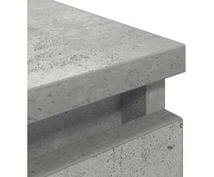 TV staliukas Televizoriaus spintelė, betono pilka, 100x35x54 cm, mediena