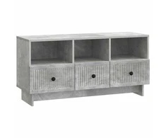 TV staliukas Televizoriaus spintelė Betono pilka 102 x 34,5 x 50 cm