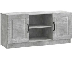 TV staliukas Televizoriaus spintelė Betono pilka 102 x 34,5 x 47 cm