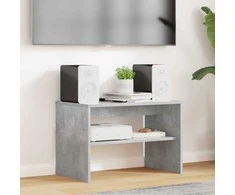 TV staliukas Televizoriaus spintelė Betono pilka 60 x 35 x 40 cm