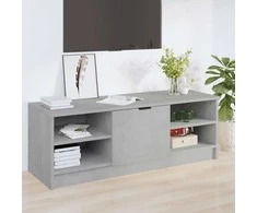TV staliukas Televizoriaus spintelė, betono pilka, 102x35,5x36,5cm, mediena