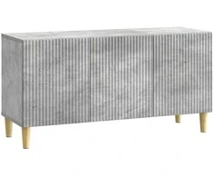 TV staliukas Televizoriaus spintelė Betono pilka 99 x 34,5 x 50 cm