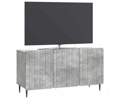 TV staliukas Televizoriaus spintelė Betono pilka 99 x 34,5 x 52 cm