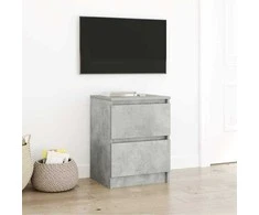 TV staliukas Televizoriaus spintelė, betono pilka, 40x35x54cm, mediena